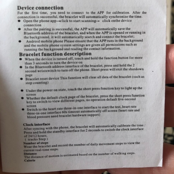 Smart band brand new in box - Picture 6 of 6